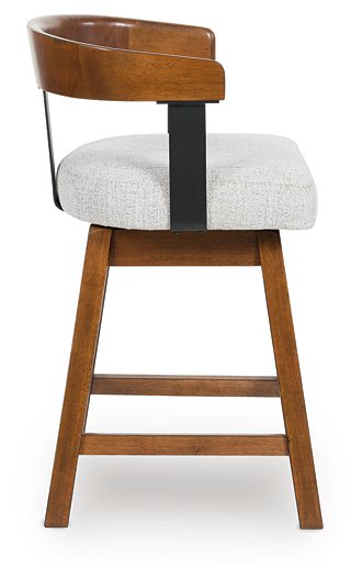 Ralene Counter Height Barstool (Set of 2) - Bargain Furniture (Detroit, MI)