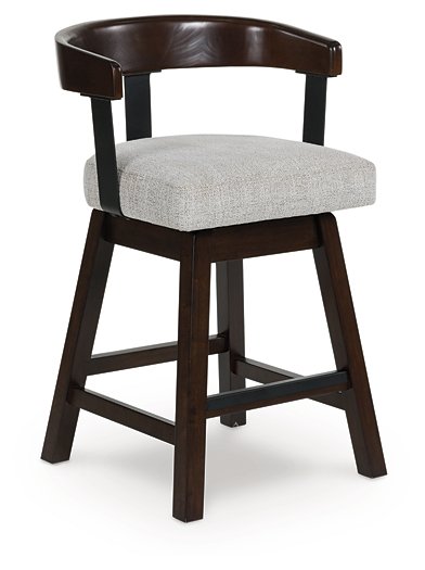 Haddigan Counter Height Barstool (Set of 2) - Bargain Furniture (Detroit, MI)