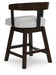 Haddigan Counter Height Barstool (Set of 2) - Bargain Furniture (Detroit, MI)