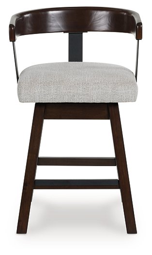 Haddigan Counter Height Barstool (Set of 2) - Bargain Furniture (Detroit, MI)