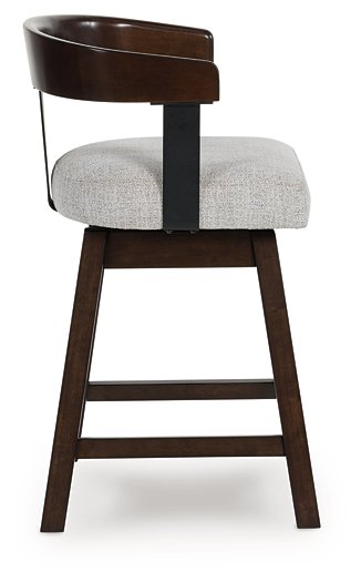 Haddigan Counter Height Barstool (Set of 2) - Bargain Furniture (Detroit, MI)