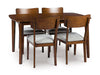 Tameride Dining Table and 4 Chairs (Set of 5) - Bargain Furniture (Detroit, MI)