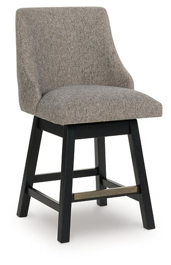 Neymorton Counter Height Barstool (Set of 2) - Bargain Furniture (Detroit, MI)