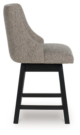 Neymorton Counter Height Barstool (Set of 2) - Bargain Furniture (Detroit, MI)