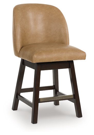 Neymorton Counter Height Barstool (Set of 2) - Bargain Furniture (Detroit, MI)