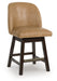 Neymorton Counter Height Barstool (Set of 2) - Bargain Furniture (Detroit, MI)