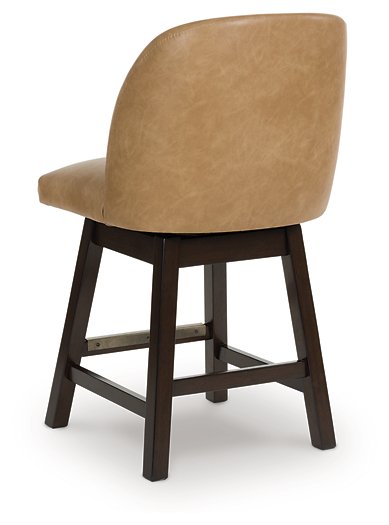 Neymorton Counter Height Barstool (Set of 2) - Bargain Furniture (Detroit, MI)