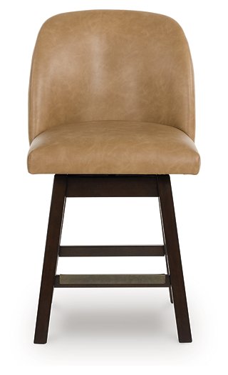 Neymorton Counter Height Barstool (Set of 2) - Bargain Furniture (Detroit, MI)