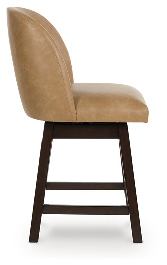 Neymorton Counter Height Barstool (Set of 2) - Bargain Furniture (Detroit, MI)