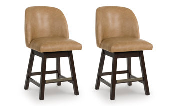 Neymorton Counter Height Barstool (Set of 2) - Bargain Furniture (Detroit, MI)