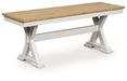 Purlaney 48" Dining Bench - Bargain Furniture (Detroit, MI)