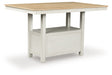 Purlaney Counter Height Dining Table - Bargain Furniture (Detroit, MI)