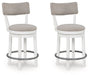 Robbinsdale Counter Height Barstool (Set of 2) - Bargain Furniture (Detroit, MI)