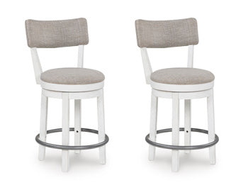 Robbinsdale Counter Height Barstool (Set of 2) - Bargain Furniture (Detroit, MI)