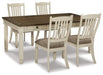 Bolanburg Dining Set - Bargain Furniture (Detroit, MI)