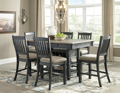 Tyler Creek Counter Height Dining Set - Bargain Furniture (Detroit, MI)
