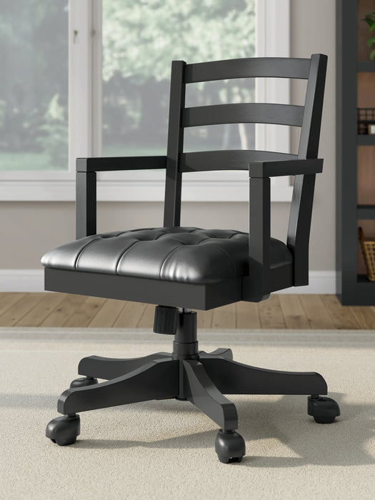 Wildenauer Home Office Desk Chair - Bargain Furniture (Detroit, MI)