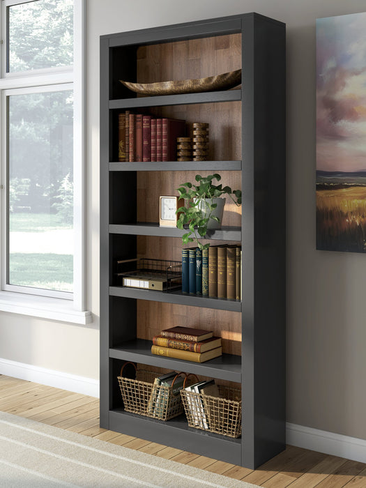 Wildenauer 75" Bookcase - Bargain Furniture (Detroit, MI)