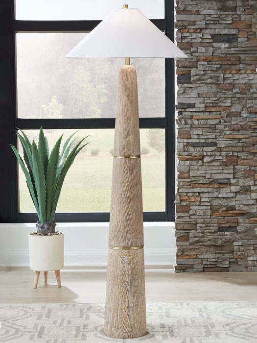 Gasparleigh Floor Lamp - Bargain Furniture (Detroit, MI)