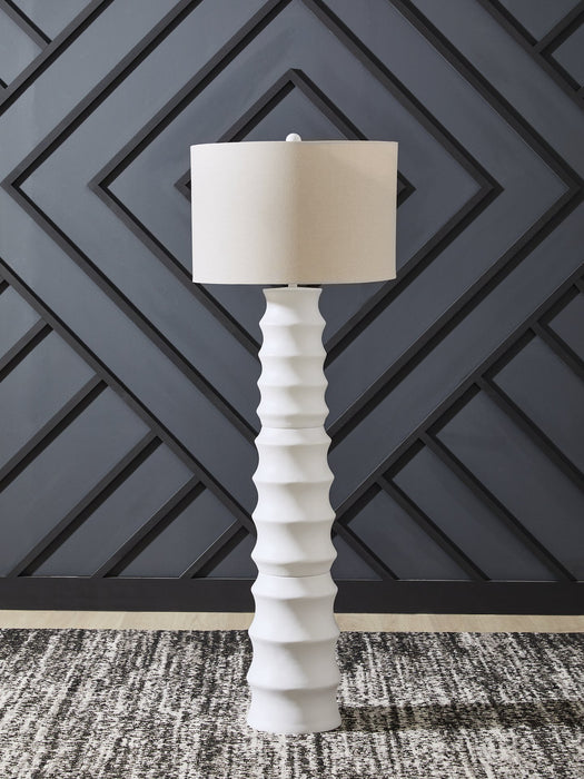 Veraleigh Floor Lamp - Bargain Furniture (Detroit, MI)