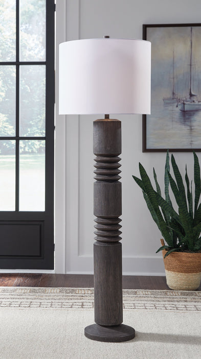 Fainwell Floor Lamp - Bargain Furniture (Detroit, MI)