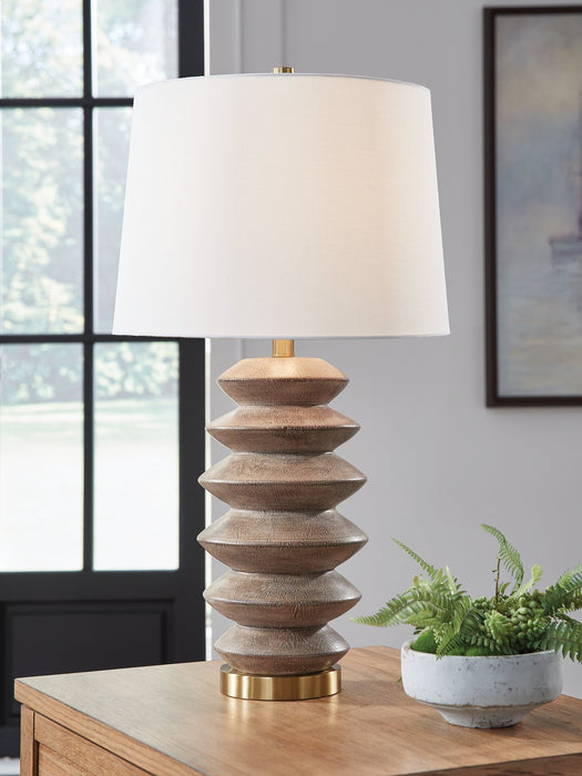Jyllyard Table Lamp - Bargain Furniture (Detroit, MI)