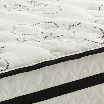 Chime 10 Inch Hybrid 10 Inch Mattress and Pillow - Bargain Furniture (Detroit, MI)