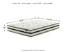 Chime 10 Inch Hybrid Mattress in a Box - Bargain Furniture (Detroit, MI)