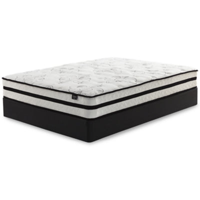 Chime 10 Inch Hybrid 10 Inch Mattress and Pillow - Bargain Furniture (Detroit, MI)