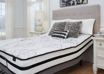 Chime 10 Inch Hybrid 10 Inch Mattress and Pillow - Bargain Furniture (Detroit, MI)