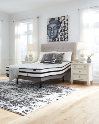 Chime 10 Inch Hybrid 10 Inch Mattress and Pillow - Bargain Furniture (Detroit, MI)