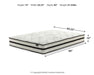 Chime 10 Inch Hybrid Mattress in a Box - Bargain Furniture (Detroit, MI)