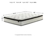 Chime 12 Inch Hybrid Mattress in a Box - Bargain Furniture (Detroit, MI)