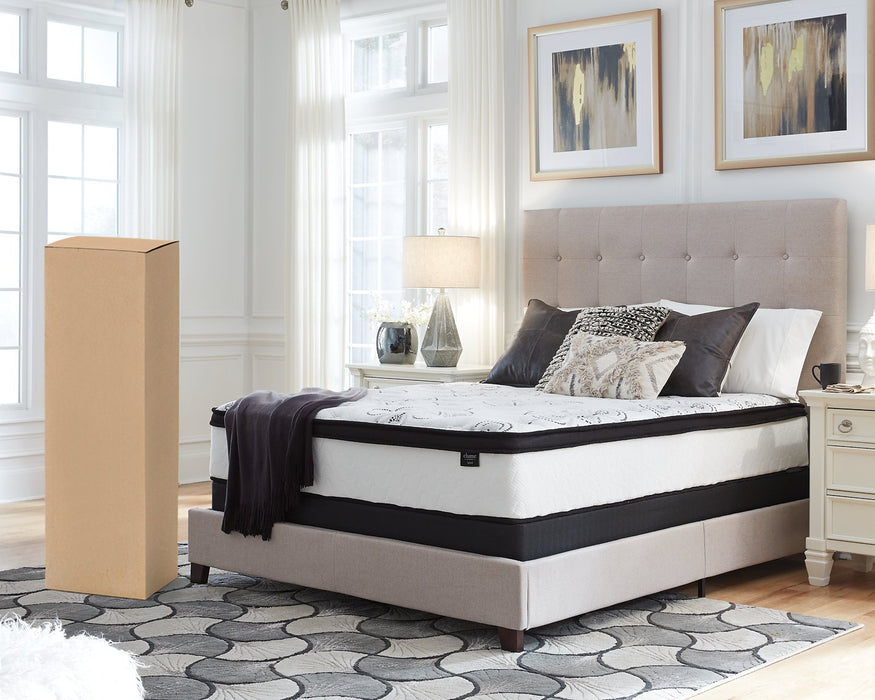 Chime 12 Inch Hybrid Mattress in a Box - Bargain Furniture (Detroit, MI)