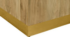 Acacia Gold Coffee Table - Bargain Furniture (Detroit, MI)