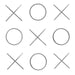 XOXO Chrome Stainless Steel Wall Decor image