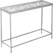 Butterfly Silver Console Table image