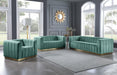 Marlon Mint Velvet Sofa - Bargain Furniture (Detroit, MI)