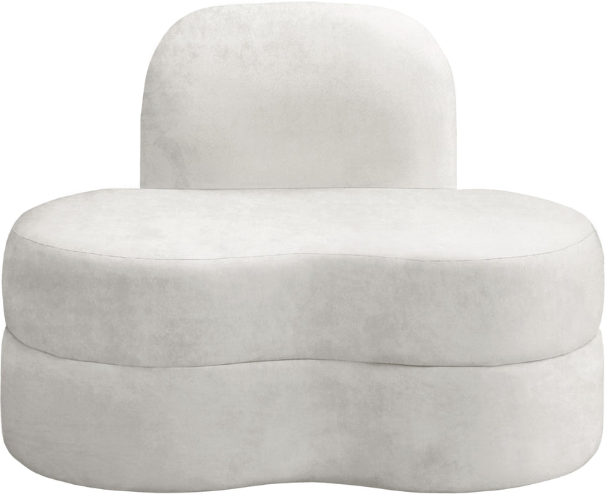 Mitzy Cream Velvet Chair