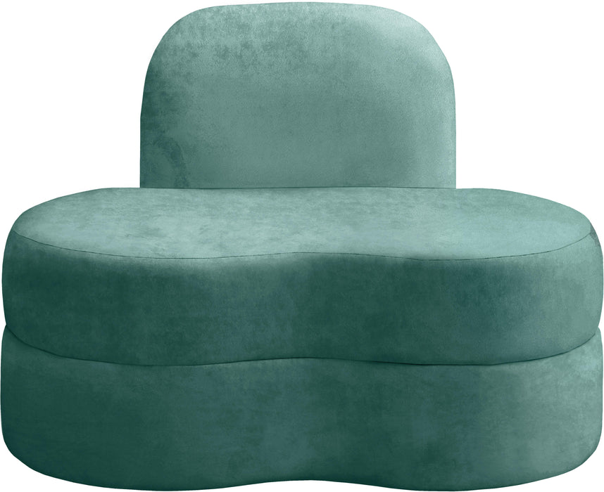 Mitzy Mint Velvet Chair