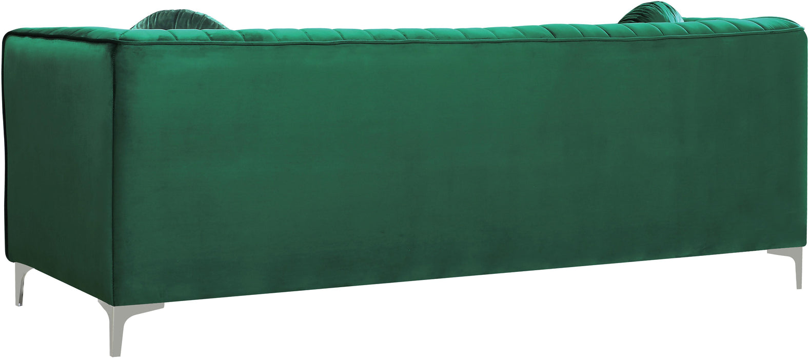 Isabelle Green Velvet Sofa - Bargain Furniture (Detroit, MI)
