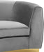 Julian Grey Velvet Sofa - Bargain Furniture (Detroit, MI)