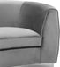 Julian Grey Velvet Sofa - Bargain Furniture (Detroit, MI)