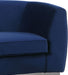 Julian Navy Velvet Sofa - Bargain Furniture (Detroit, MI)