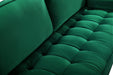 Emily Green Velvet Sofa - Bargain Furniture (Detroit, MI)