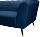 Beaumont Navy Velvet Sofa - Bargain Furniture (Detroit, MI)