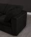 Cozy Black Velvet Cloud Modular Sectional - Bargain Furniture (Detroit, MI)