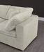 Cozy Cream Velvet Cloud Modular Sectional - Bargain Furniture (Detroit, MI)
