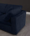Cozy Navy Velvet Cloud Modular Sofa - Bargain Furniture (Detroit, MI)