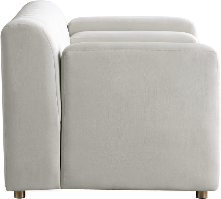 Naya Cream Velvet Chair